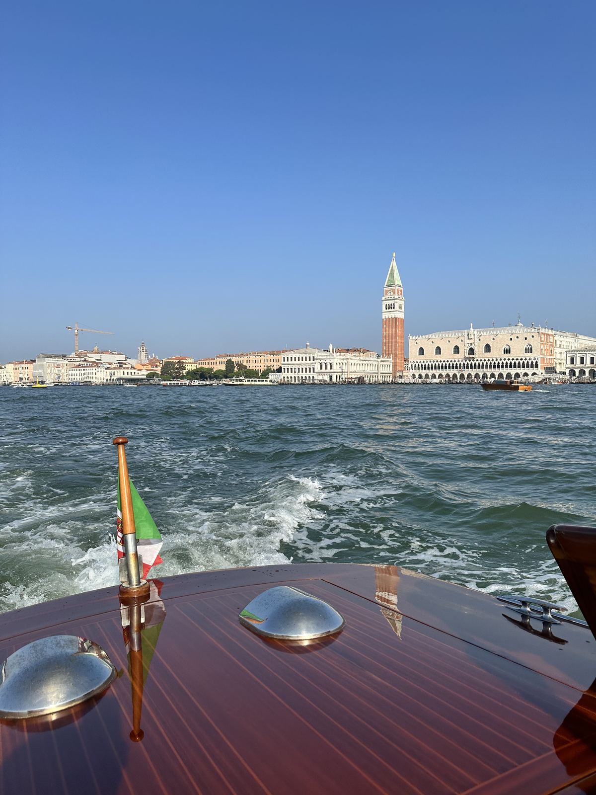 Venice seen from the lagoon